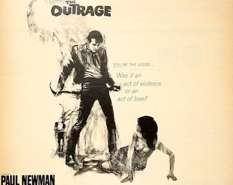 オリジナル 1964 アウトレイジ 映画プレス 白黒 8x10 スナップ写真