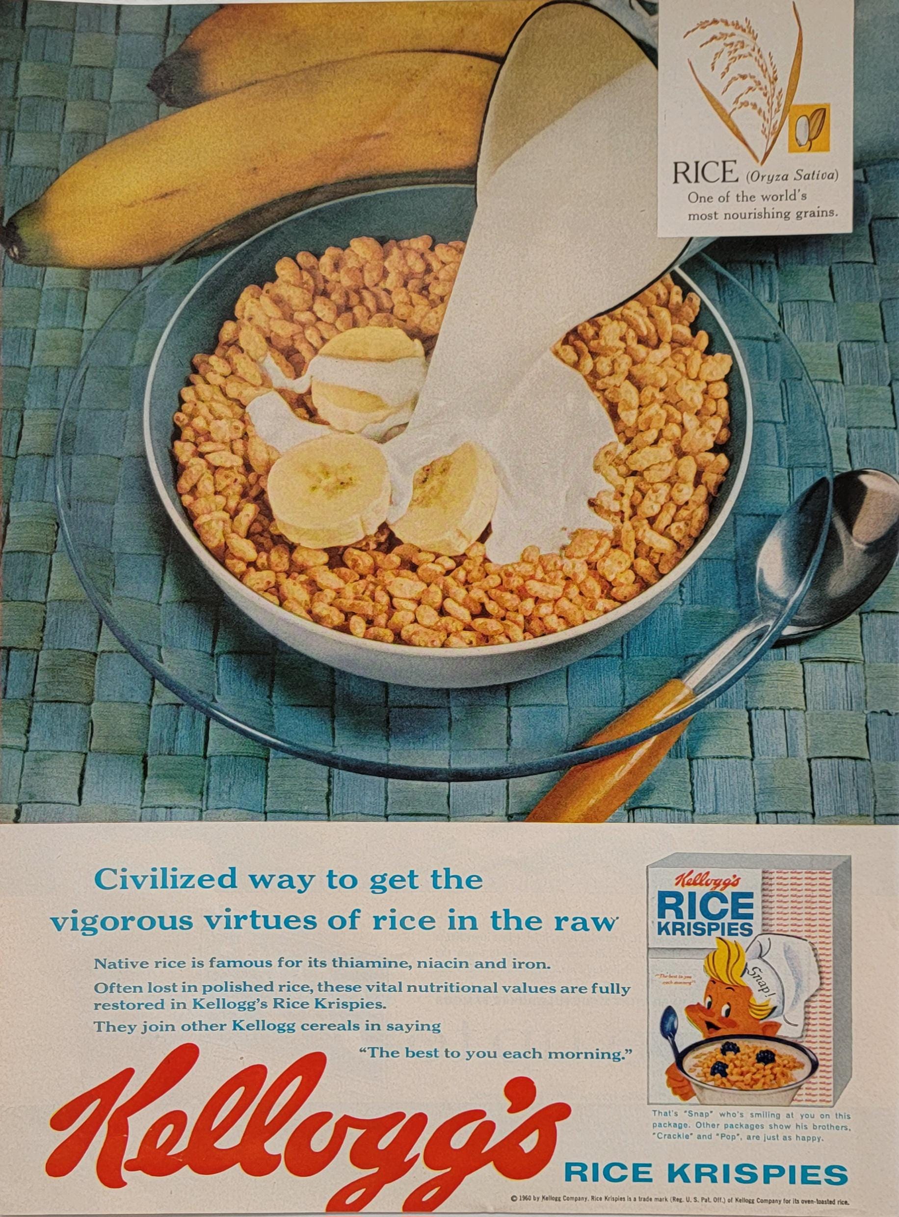 Retro Rice Krispies - Etsy Canada