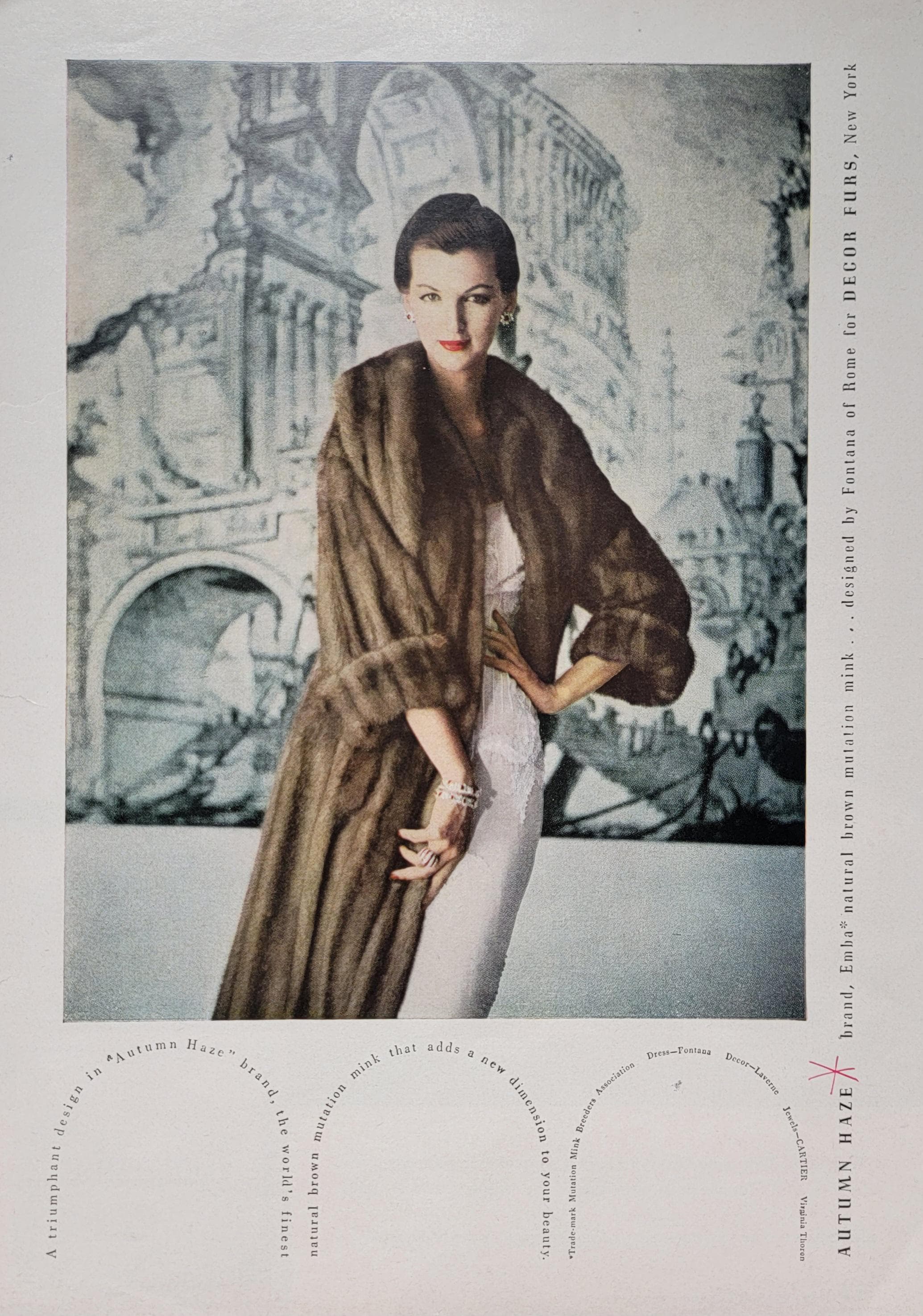 EMBA Mink Coat 産地アメリカ シェアードミンク クロップド丈 Emba