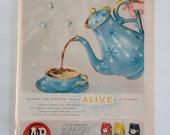 アンティーク　ポスター　Tea Coffee il_340x270.5573656050_1ytv.jpg