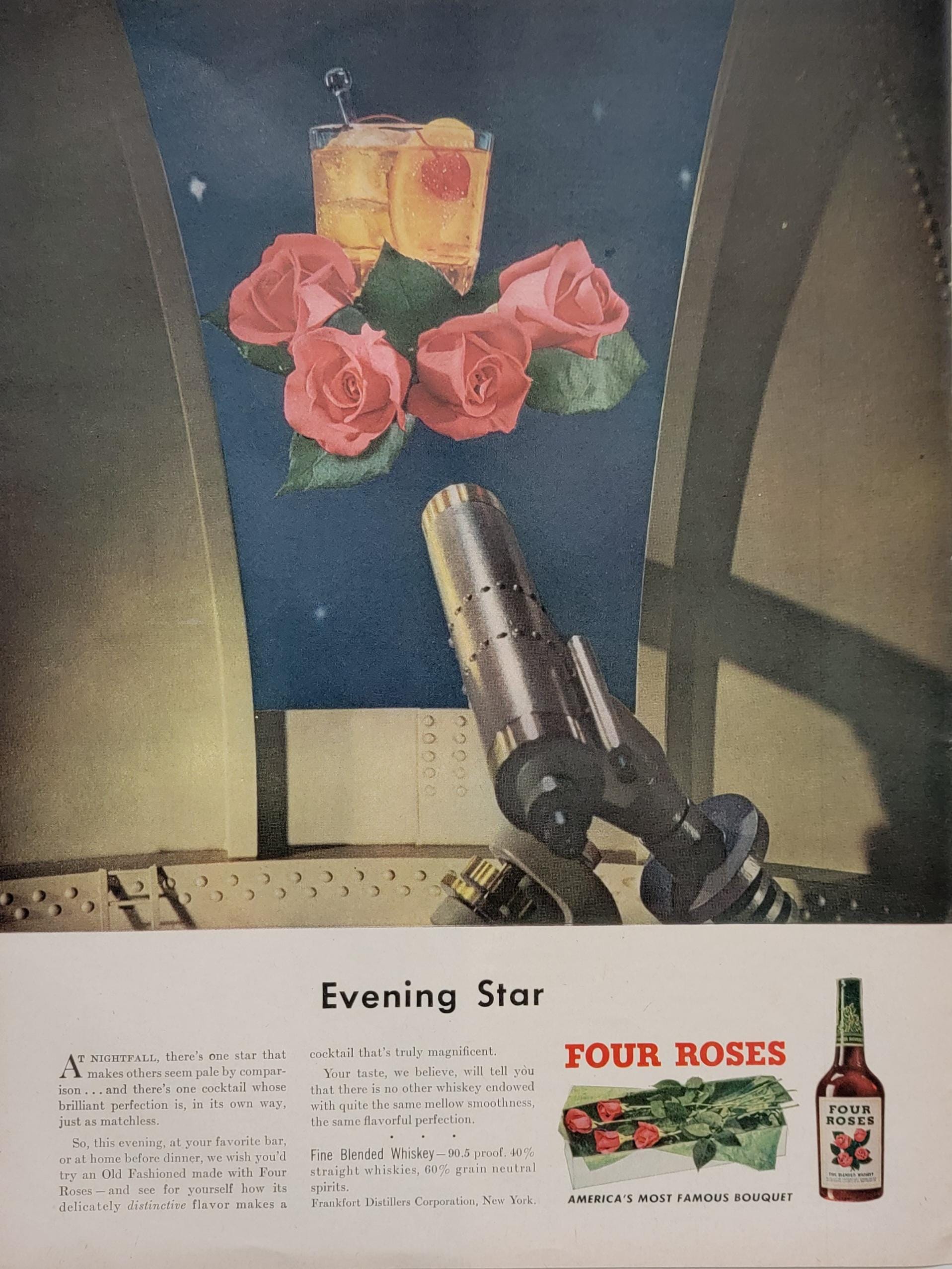 Four Roses Bourbon Vintage - Etsy Canada