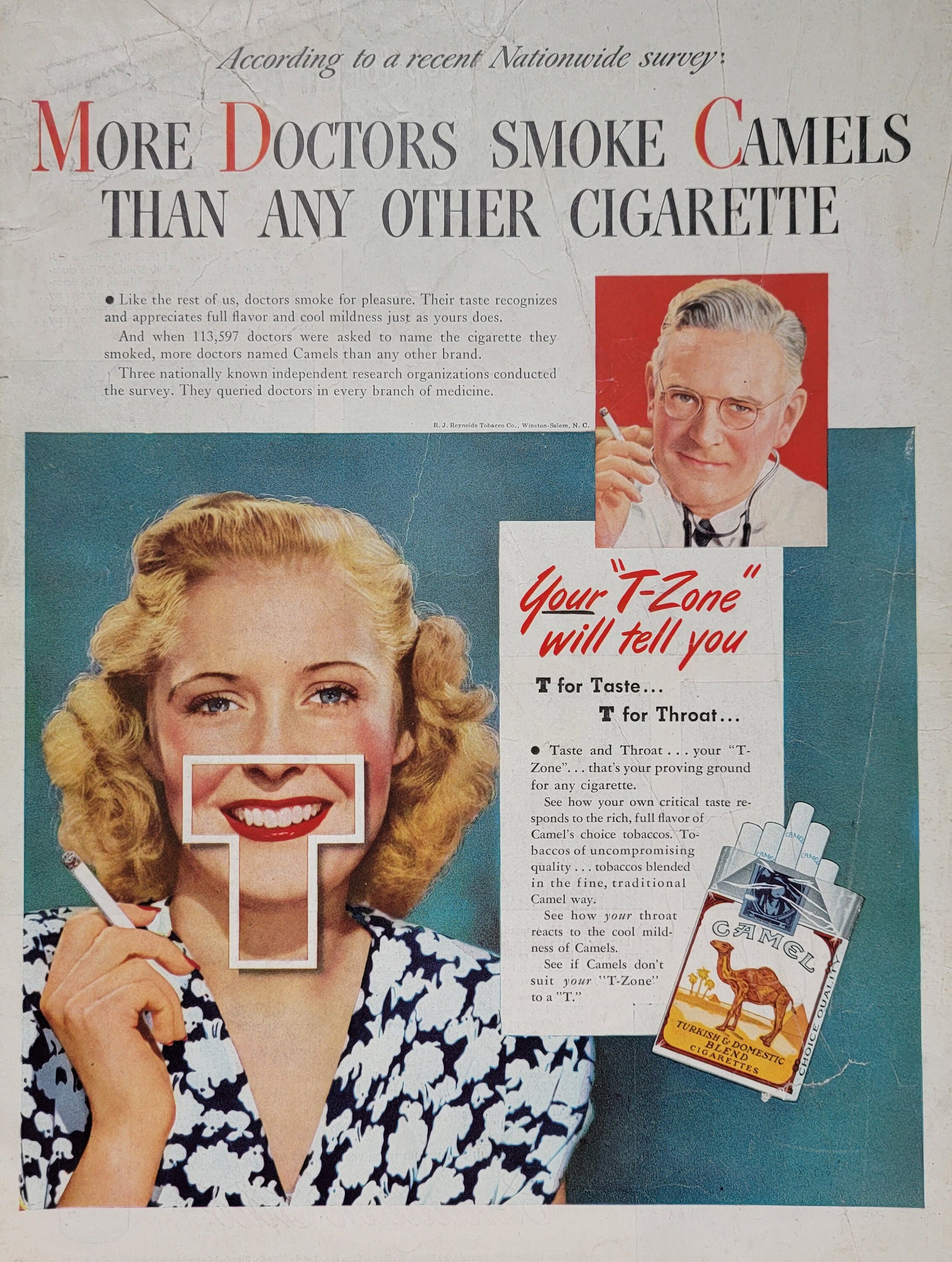 burned my lip with a cigarette Portrait of a young man with a burning cigarette in his mouth Stock Photo