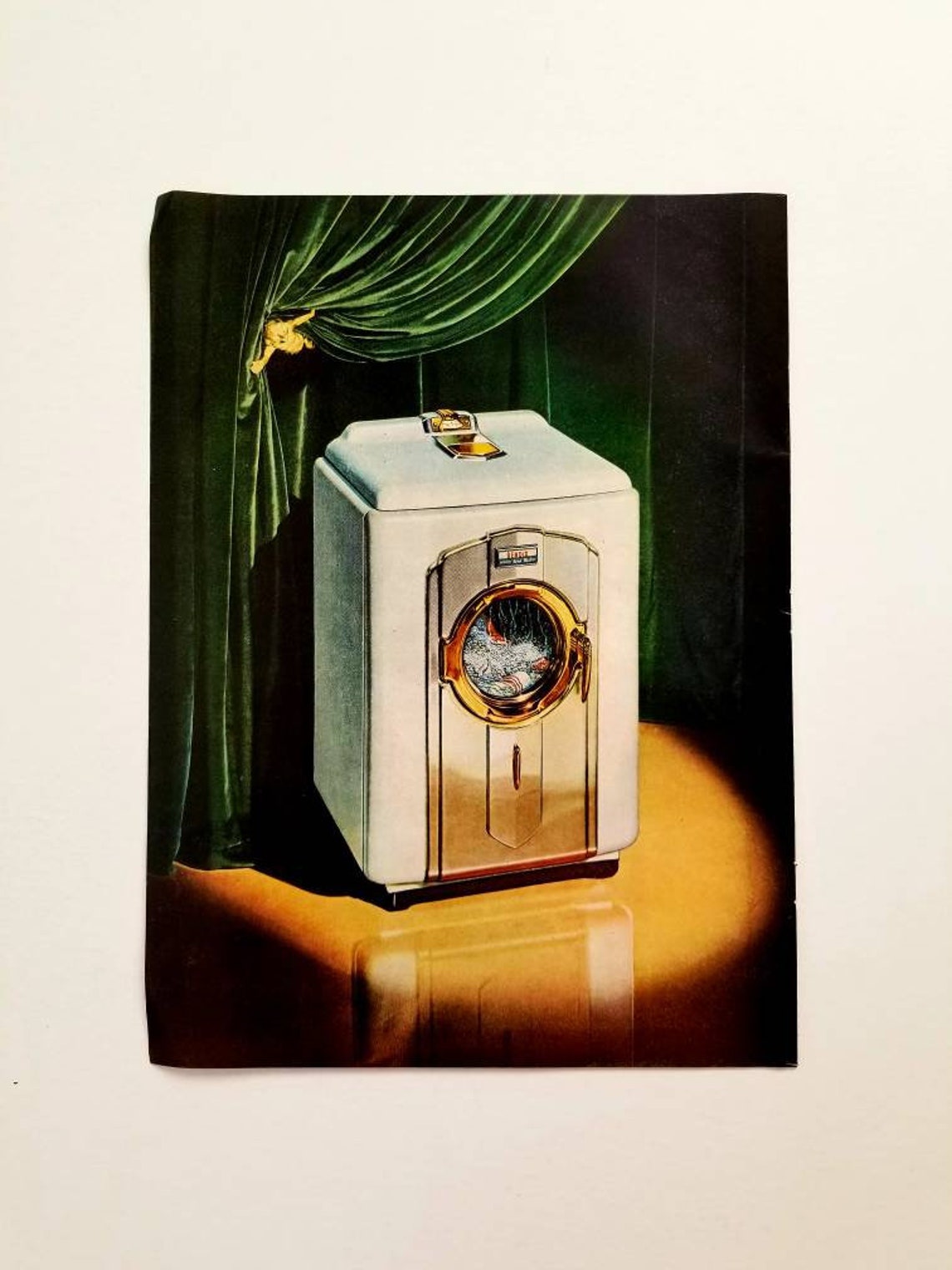 1947 Bendix Washing Machine Vintage Advertisement Laundry Room Etsy
