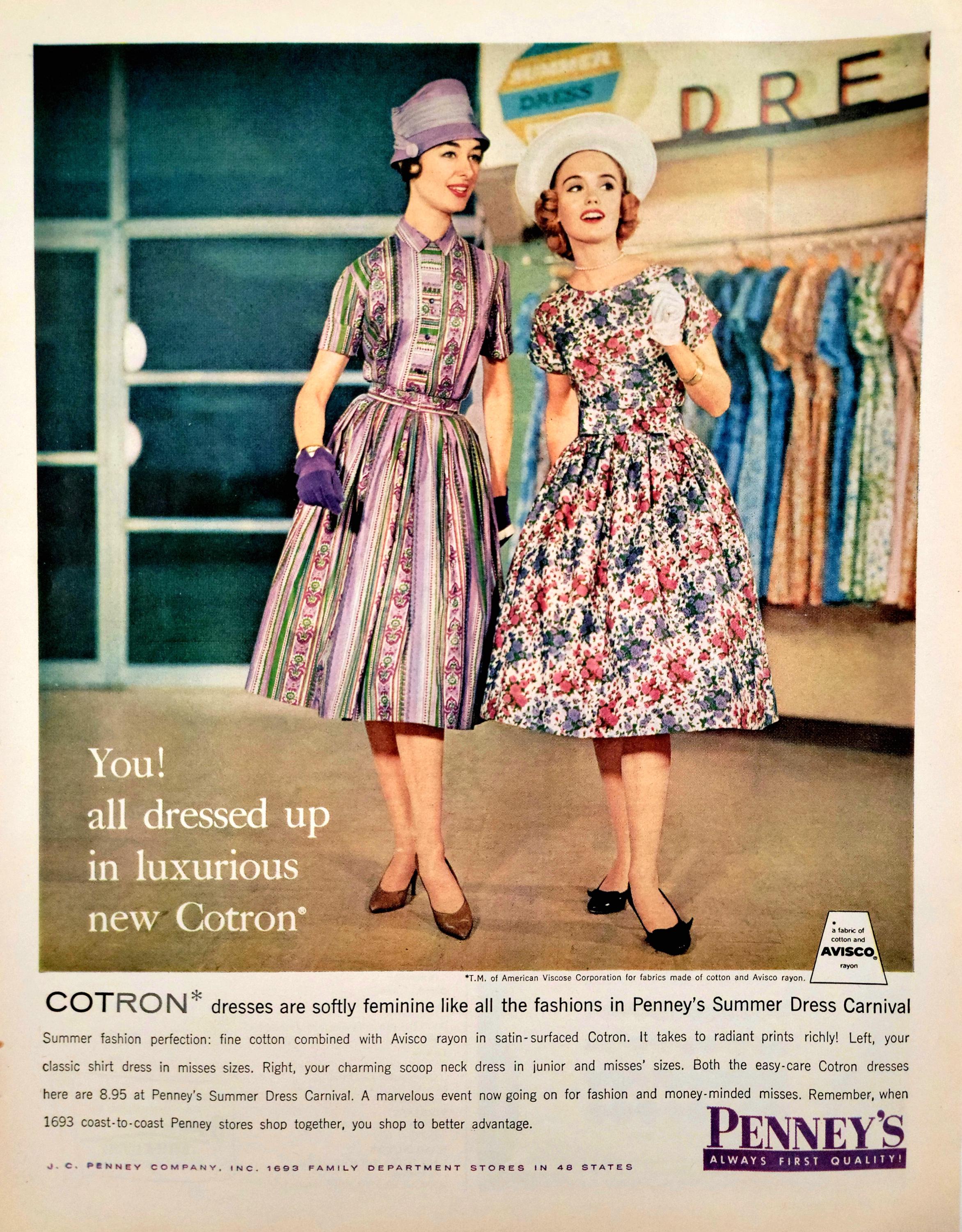 1950's Penneys Dress - Etsy