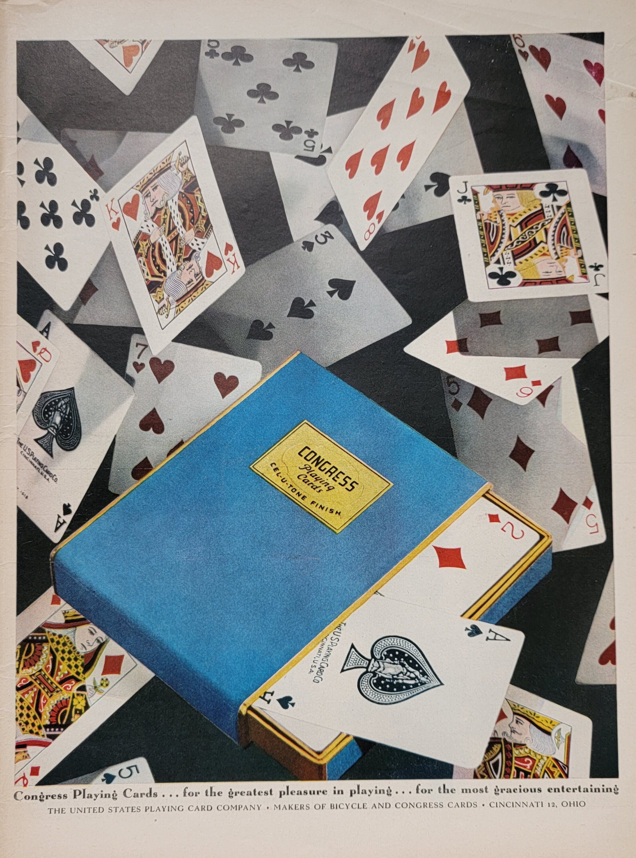 Bicycle playing cards Ohio 青パッケージ入り 未開封 Bicycle League