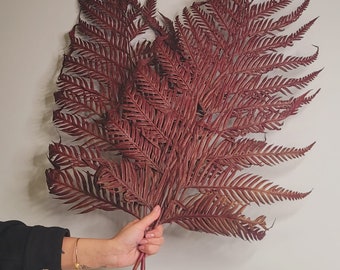 3FT Burgundy Fern/ Green/Yellow/Burnt Orange/Branches/Centerpiece decor/Winter/Decoration Branches/Branches/Glitter Branches/Silver Branches