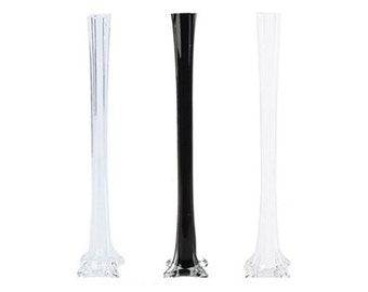 12 Pcs 16 Square Base Eiffel Eiffel Tower Vases Lily Etsy