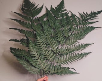 2.5FT Green Fern/Burnt Orange/Yellow/Burgundy/Branches/Centerpiece decor/Winter/Decoration Branches/Branches/Glitter Branches/Silver Branch