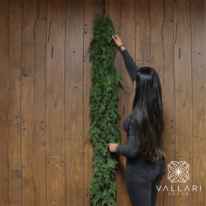 THICK 36&quot;/67&quot;/88&quot; Real Touch Cedar Garland/Vines For Wedding/Greenery/Wedding Centerpieces/Home Decor/Faux Vines/Silk Vines/Garlands