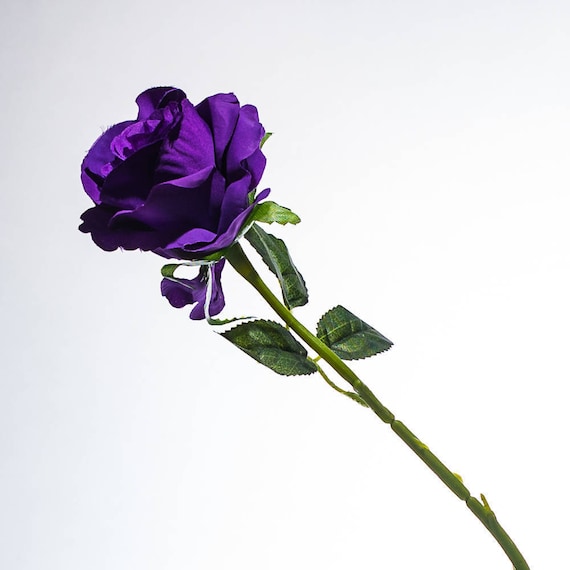 Single Rose Stem/red Rose/blue Rose/purple Rose /blush - Etsy