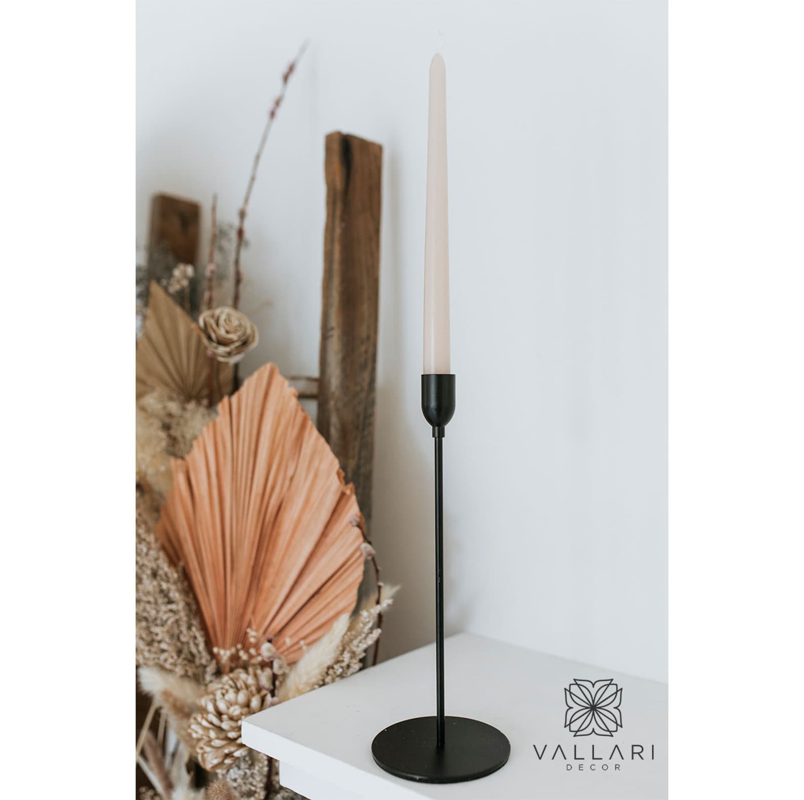 1312pc Sandstone/blush/ Taper Candles/ 10/ Etsy