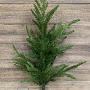 29" Fresh Touch Fir Branch/Faux Spray/Autumn Decor/Holiday Decor/Fall Decor/Thanksgiving Decor/Wedding Decor
