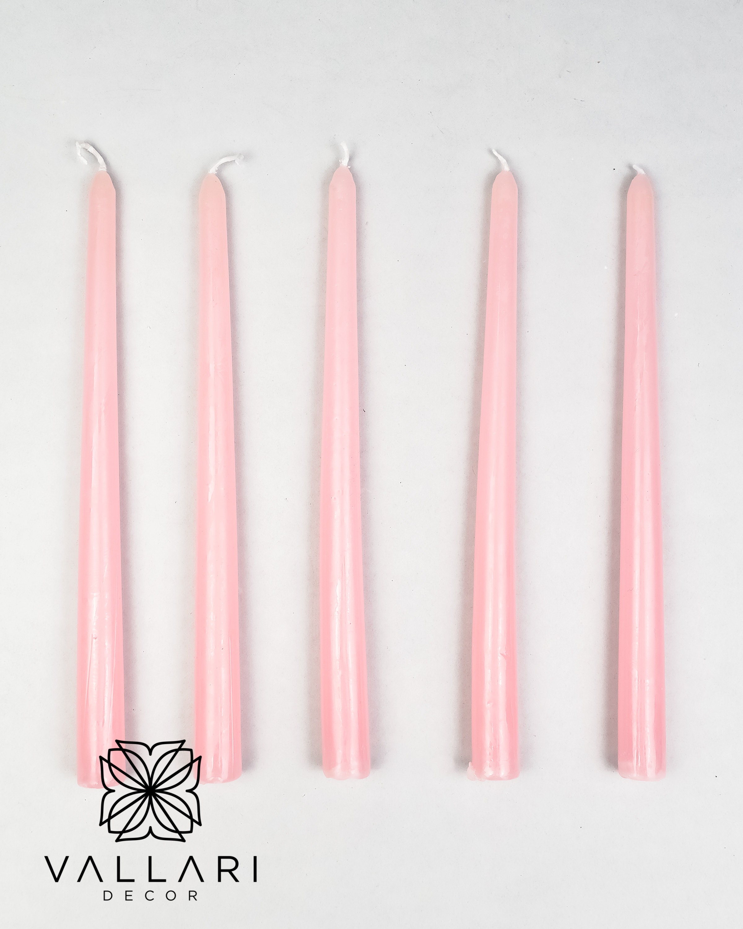 Set Candele Coniche 25 Cm Candele Coniche Blu Scuro 25,4 Cm - Set Da 12
