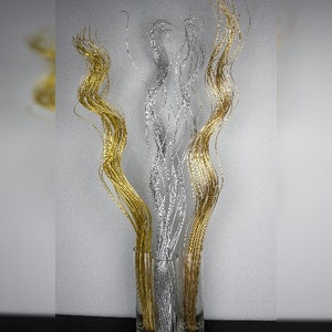 Curly Twigs/Branches/Centerpiece decor/ Winter wonderland/Decoration Branches/Gold Branches/Glitter Branches/Silver Branches
