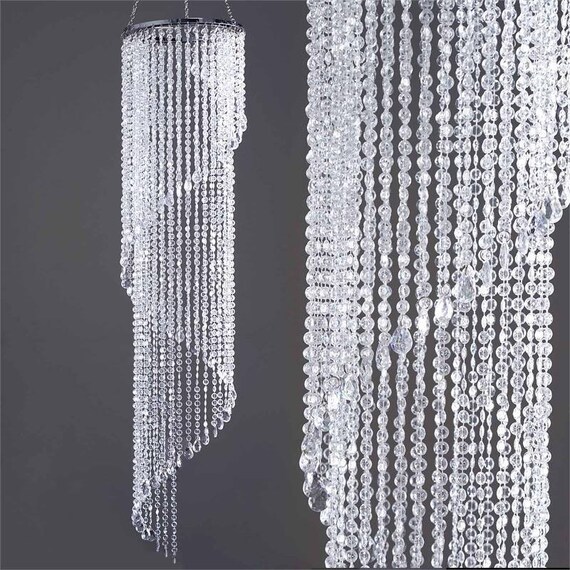 swirl chandelier