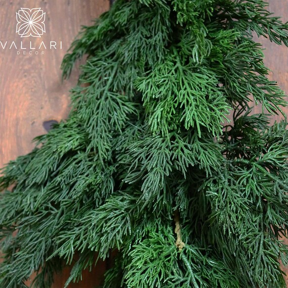 Faux Pine Stems , Faux Pine Greenery Stems , Faux Christmas