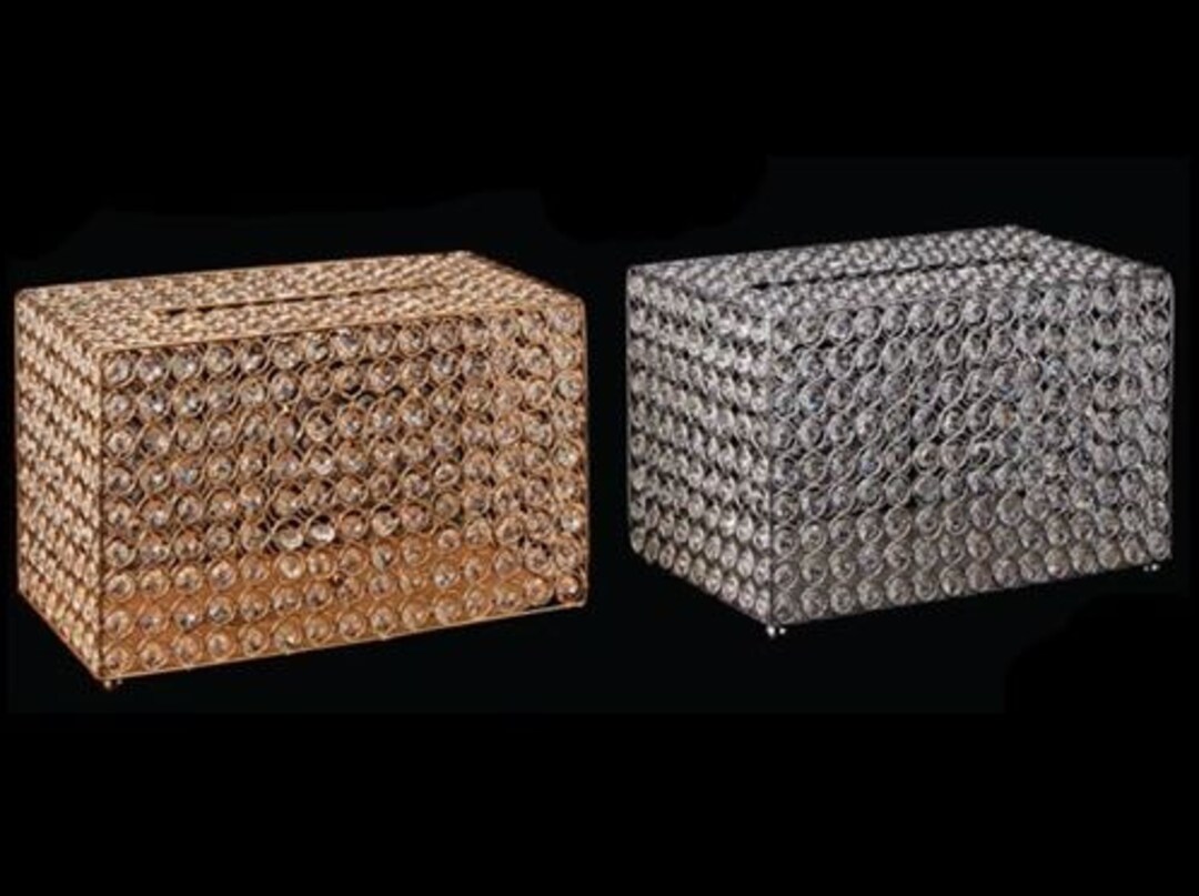 Silver Bling Crystal Money/gift Box Etsy