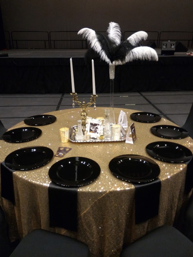 Black and gold