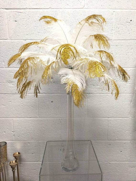 Acrylic Garland Vase Ostrich Feather Centerpiece for  Weddings/birthday/holiday Parties/great Gatsby/ Roaring 20's/hollywood Glam  Themes -  Canada