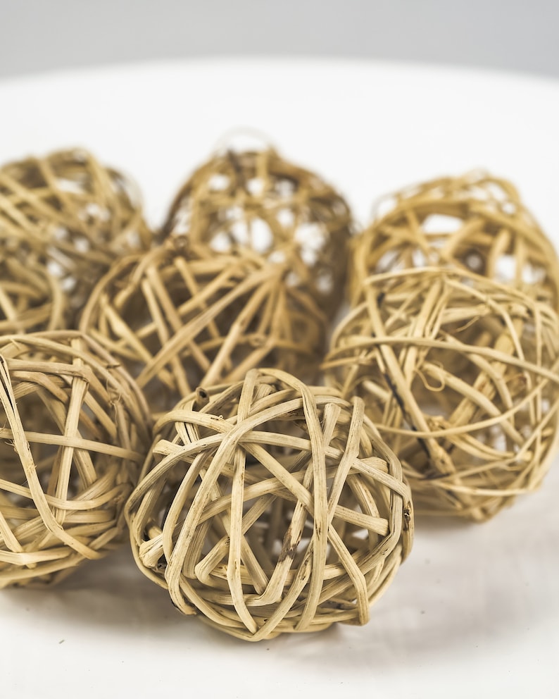 Sparkle Gold 2.5 8pc Decorative Balls Rustic Decor Etsy