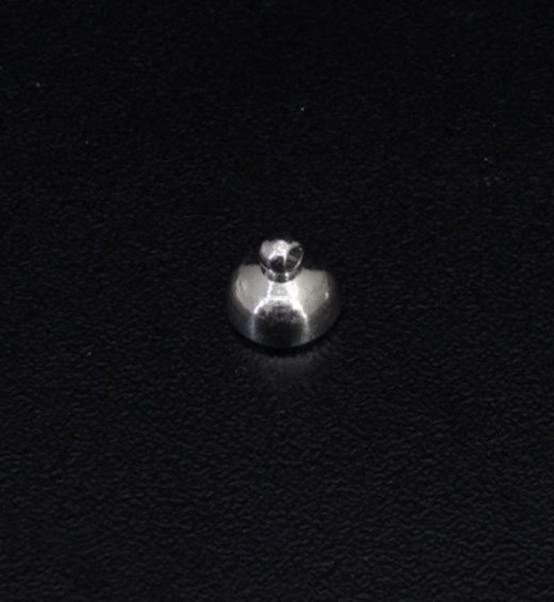 10 Pc Silver 6mm X 6mm Hanging for Decorating Etsy