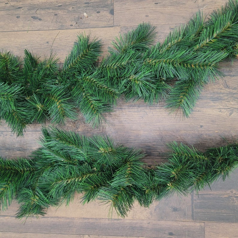 9FT X12 Eastern White Pine Garland/garland/artificial Etsy