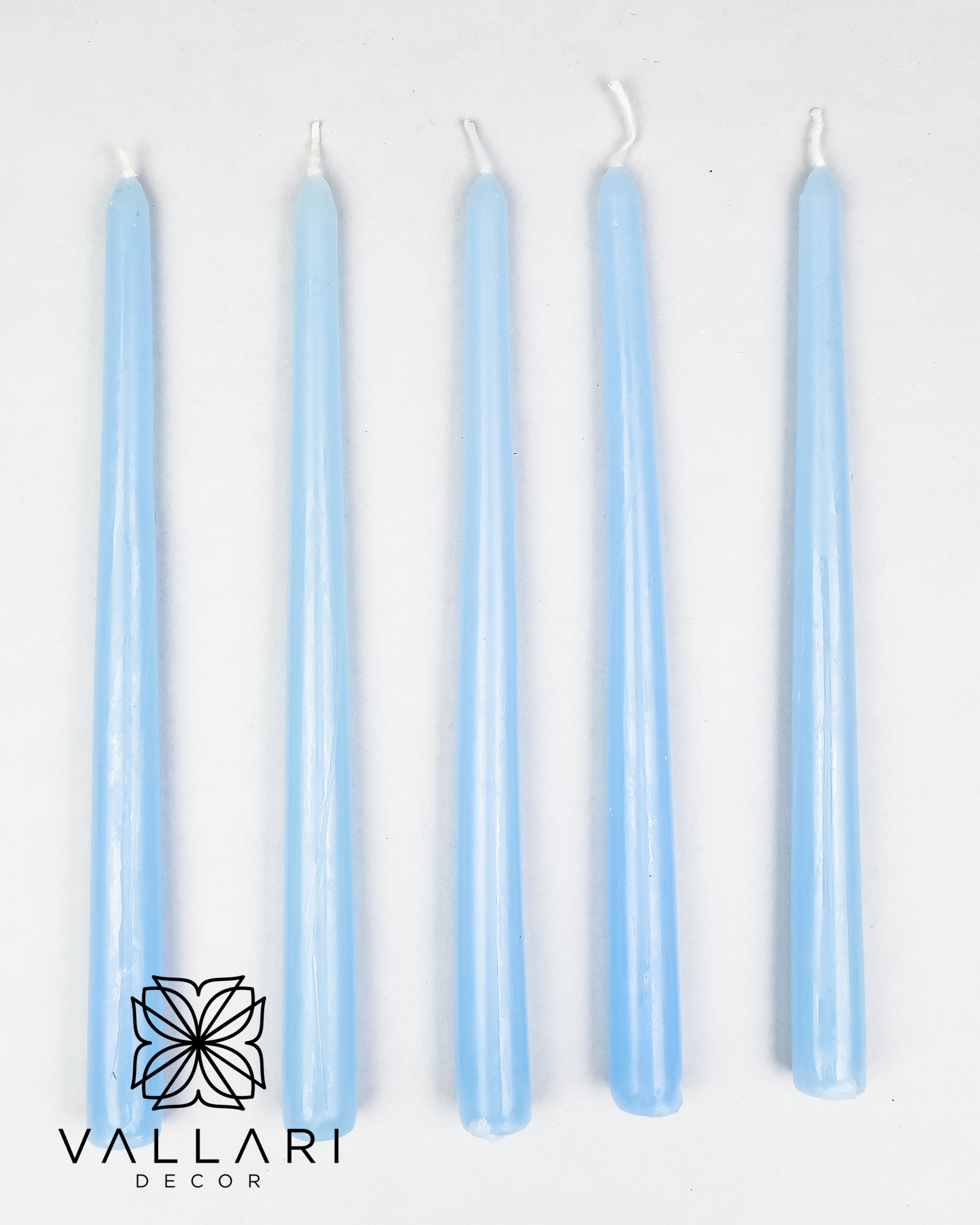 Candele rosse coniche per Natale, set di 10 candele antigoccia, 24,1 cm, candele decorative per la tavola e la casa, 8 ore di combustione