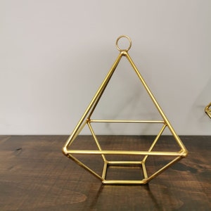 Glass-less Terrarium/Terrarium Frame/ Glass Geometric Terrarium/ Wedding Table Decor/ Terrarium Kit/ Terrarium Gift/ Terrarium Centerpiece image 6