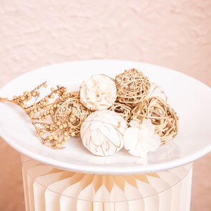 Natural Deco Balls Seed Pods, Dried Mintolla Balls, Dried Seed Pod, Natural Flower Pods, Dried Floral Supplies, Wood Rustic Decor, Rustic