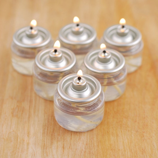 20/40/80/120/180 pcs Liquid Paraffin Tea Light Candles, Burn for 8 Hours, Liquid Candles, Tea Lights, 8 Hour Fuel Cell Candle