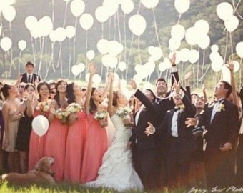 50 pcs White LED lights for Balloons! Wedding Send off! Party Decorations LED lights Balloon Lights