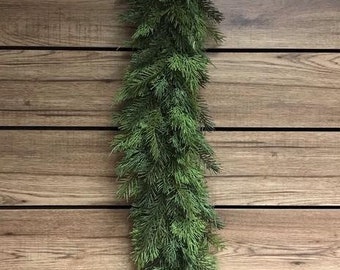 28" Real Touch Cedar and Hemlock Garland/ Faux Garlands/Vines/Greenery/Wedding Centerpieces/Home Decor/Faux Vines/Silk Vines