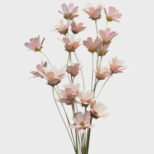 White Wild Flowers /Cones/Pine Cones On Sticks/Rustic Decor Idea/Rustic Bowl Filler/Wicker Decoration/Rustic Table Decor