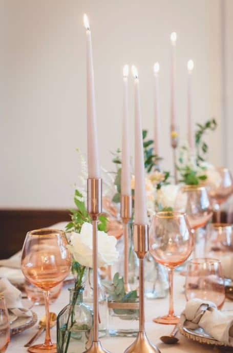 1-3-12pc Sandstone/Blush/ Taper Candles/ 10"/ Centerpieces/ Vases/ Table Decorations/Tall Candles/Blush Pink/Light Pink/Tapered Candles