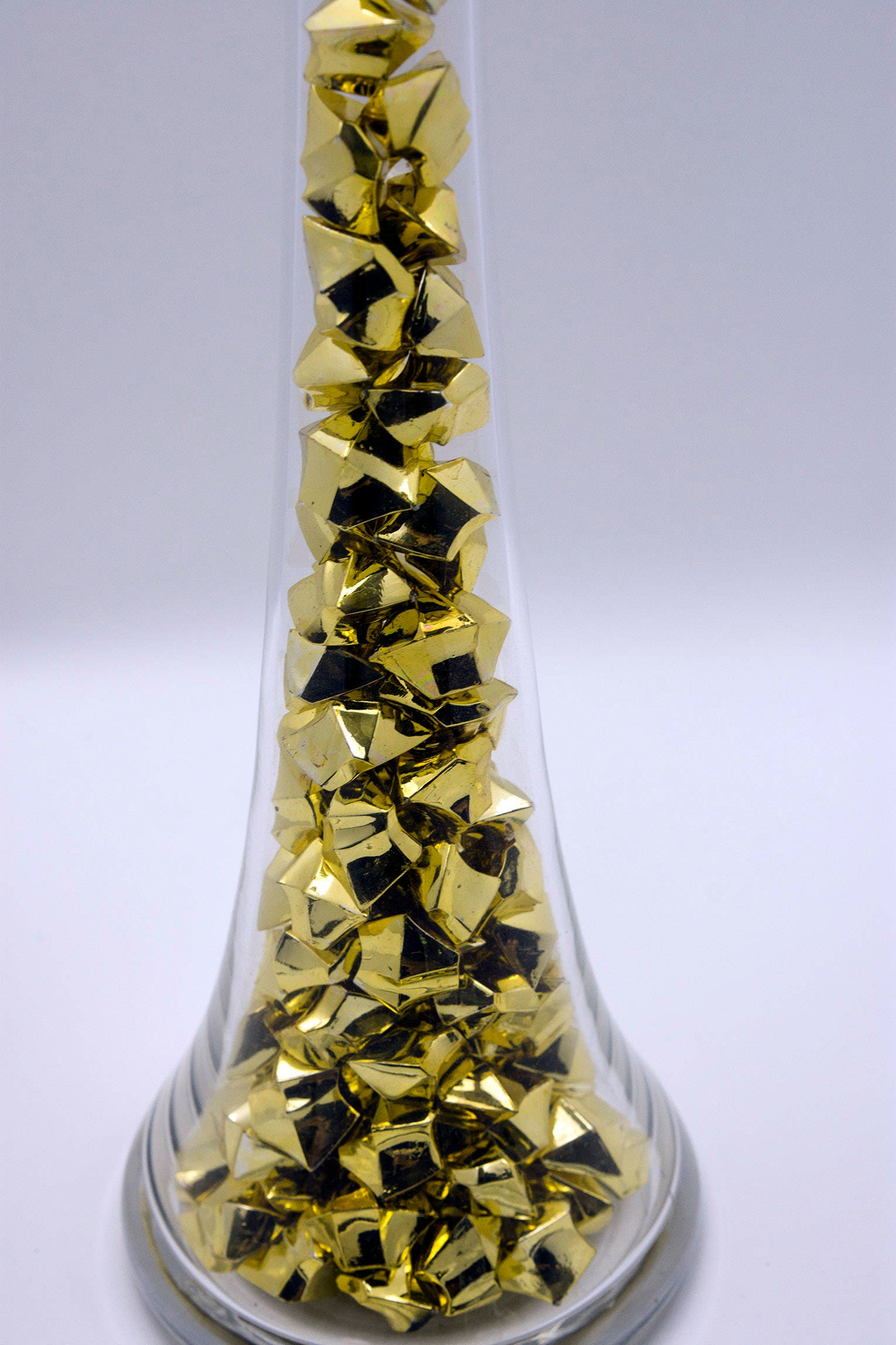 Gold Bling Acrylic Ice Rocks / Display Ice Stones/ Table Confetti/ Vase ...