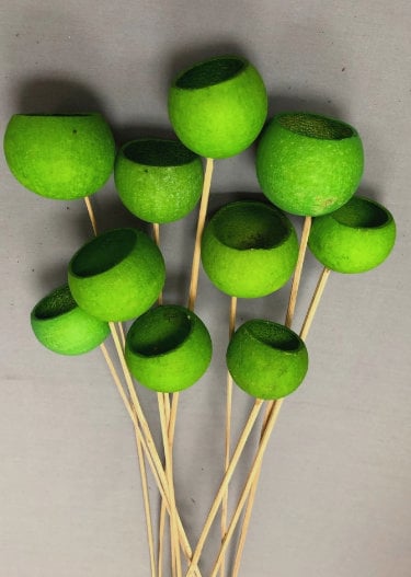 NEW 3 GREEN MOSS Balls, 6 Decorative Balls, Greenery Decor Ideas