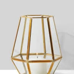 Glass Geometric Terrarium/Wedding Table Decor/Succulent Planter/Air Plants Glass Vase/Terrarium Kit/Terrarium Gift/Terrarium Centerpiece image 9