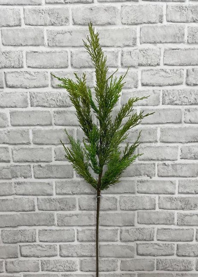 36 Fresh Touch Whispy Cedar Branch/faux Garlands/vines/greenery/wedding