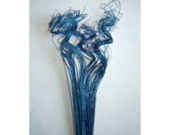 25" brindilles bouclées bleu arctique scintillant/branches/décor pièce maîtresse/branches décoration/branches rouges/branches scintillantes/branches argentées