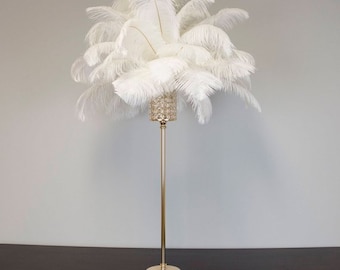 71 cm großer Gold-Kristallständer Herzstück für Great Gatsby/Wedding/Old Hollywood/Glitz und Glam Themen