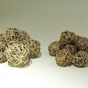 Natural Branch Ball/Natural Vine Ball/Decorative Balls/Rustic Decor Ideas/Wicker Decoration/Rustic Table Decor/Rustic decor/Vine balls