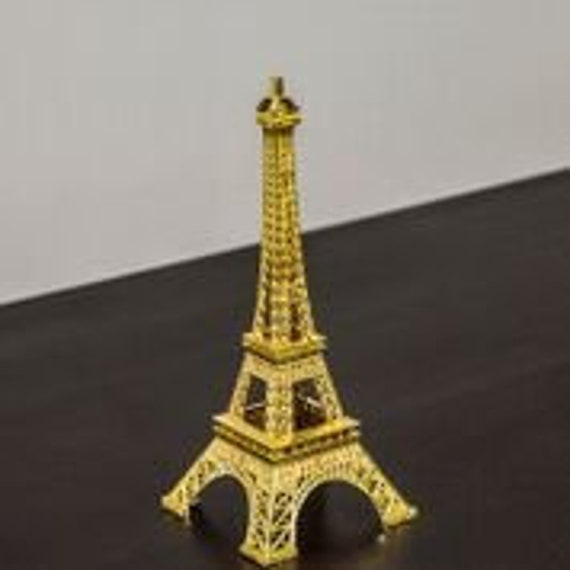 Gold 3D Crystal Puzzle--Eiffel Tower