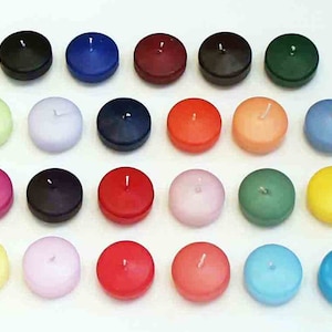 2.25&quot; Floating Candles for Centerpieces/ Vases/ Table Decorations/Weddings/Fall Wedding/ Fall Centrepieces/Candles/Small Candles