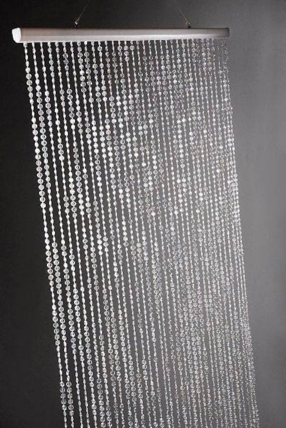 Shiny Diamonds Crystal Beaded Curtain 20' Long