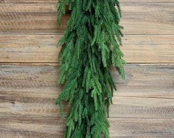 30&quot;/60&quot; Fresh Touch Norfolk Garland/ Faux Garlands/Vines/Greenery/Wedding Centerpieces/Home Decor/Faux Vines/Silk Vines/Garlands
