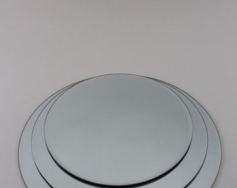 Round Mirror Tray Round Mirror Tray, 14 Round Mirror Plate