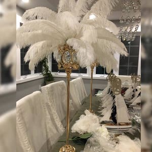 SALE 100 Pcs 12-14 White Ostrich Feathers/ Wholesale Lot/bulk Lot/ Fast  Shipping/ Great Gatsby/ Feather Centerpiece/ Hollywood Glam -  Sweden