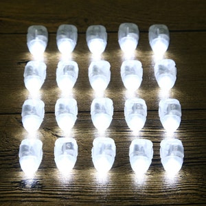 White LED lights for Balloons Wedding Send off Party Decorations LED lights Balloon Lights 10/20/30/50/100/150/200pcs image 2