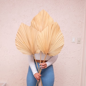 3pc 40" PALM SPEARS/ivory Palm/red palm/brown palm/Home Decor/VaseDecor/CenterpiecWedding Decor/Faux Flowers/Silk Flowers/Flower Bouquet