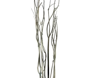 4FT Grey Mitsumata Sticks/3PC/Twigs/Branches/Centerpiece decor/Winter wonderland/Decoration Branches/Gold Branches/Silver Branches